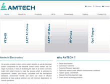 Tablet Screenshot of amtechdrive.com
